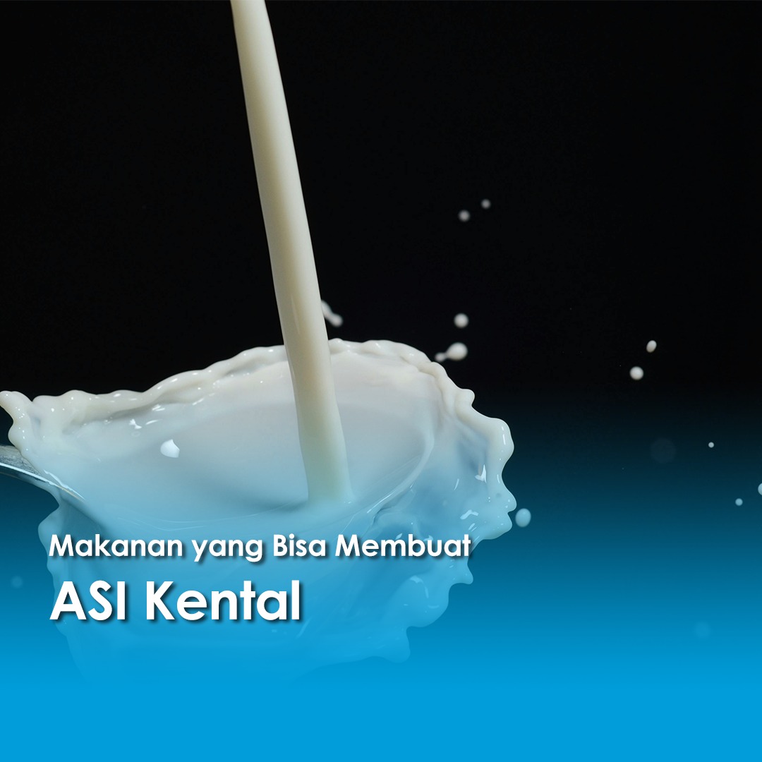 Susu segar dituangkan dengan percikan, ilustrasi makanan yang bisa membuat ASI kental dan bergizi.