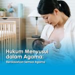 Ibu menyusui bayi sebagai representasi hukum menyusui dalam agama yang menekankan kewajiban dan nilai moral menyusui menurut ajaran agama.